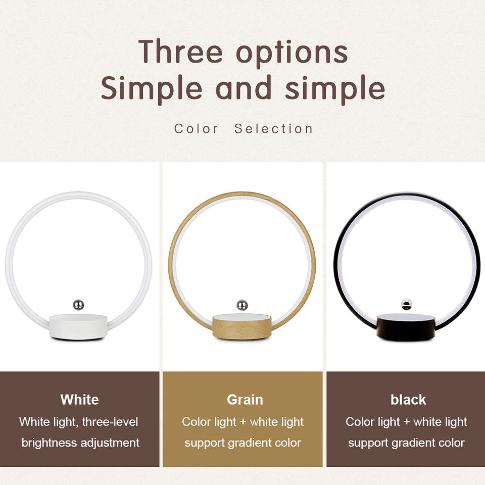 Magnetic Levitating LED IP44 Desk Lamp Floating Table Lamp for Home Decoration and Christmas Gift