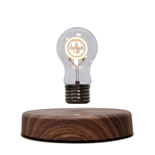 Hot Selling ABS Modern Smile Shape LED Floating Light Bulb Touch Control Magnetic Levitating Plug-In Living Room Factory Price