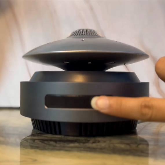 UFO Portable Speaker with Auto-Rise Antigravity Levitation Speaker and Wireless 3D Sound Sound Perfect Gift for Home and Office