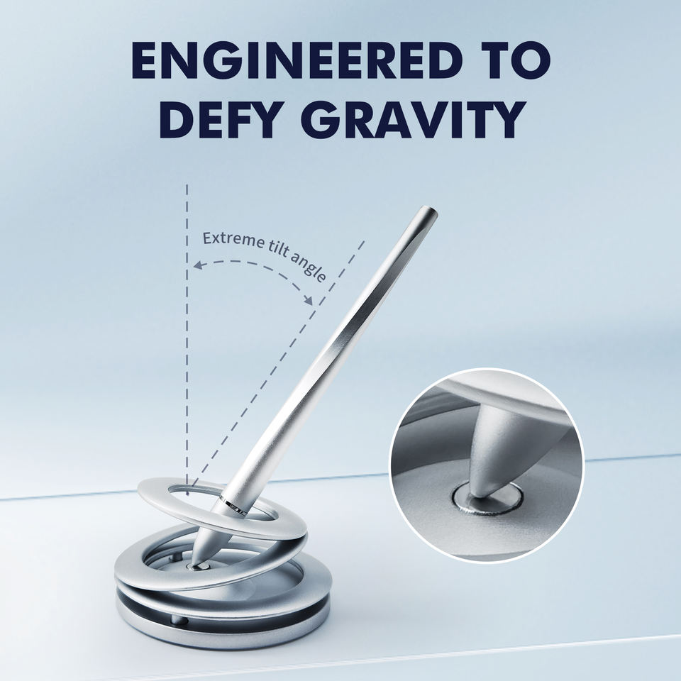 Holiday Gift Sets Office Business Artwork Desk Decorations Magnetic Levitation Ballpoint Pen with Stand