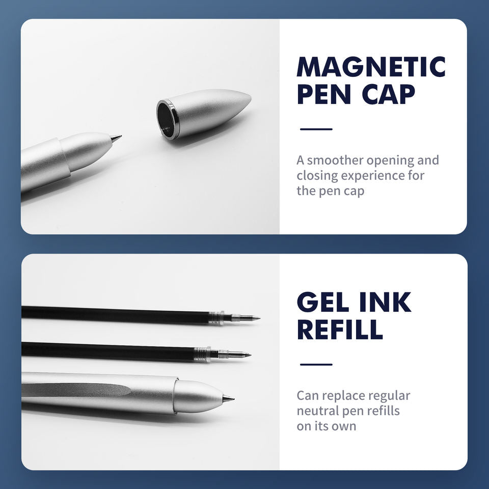 Holiday Gift Sets Office Business Artwork Desk Decorations Magnetic Levitation Ballpoint Pen with Stand