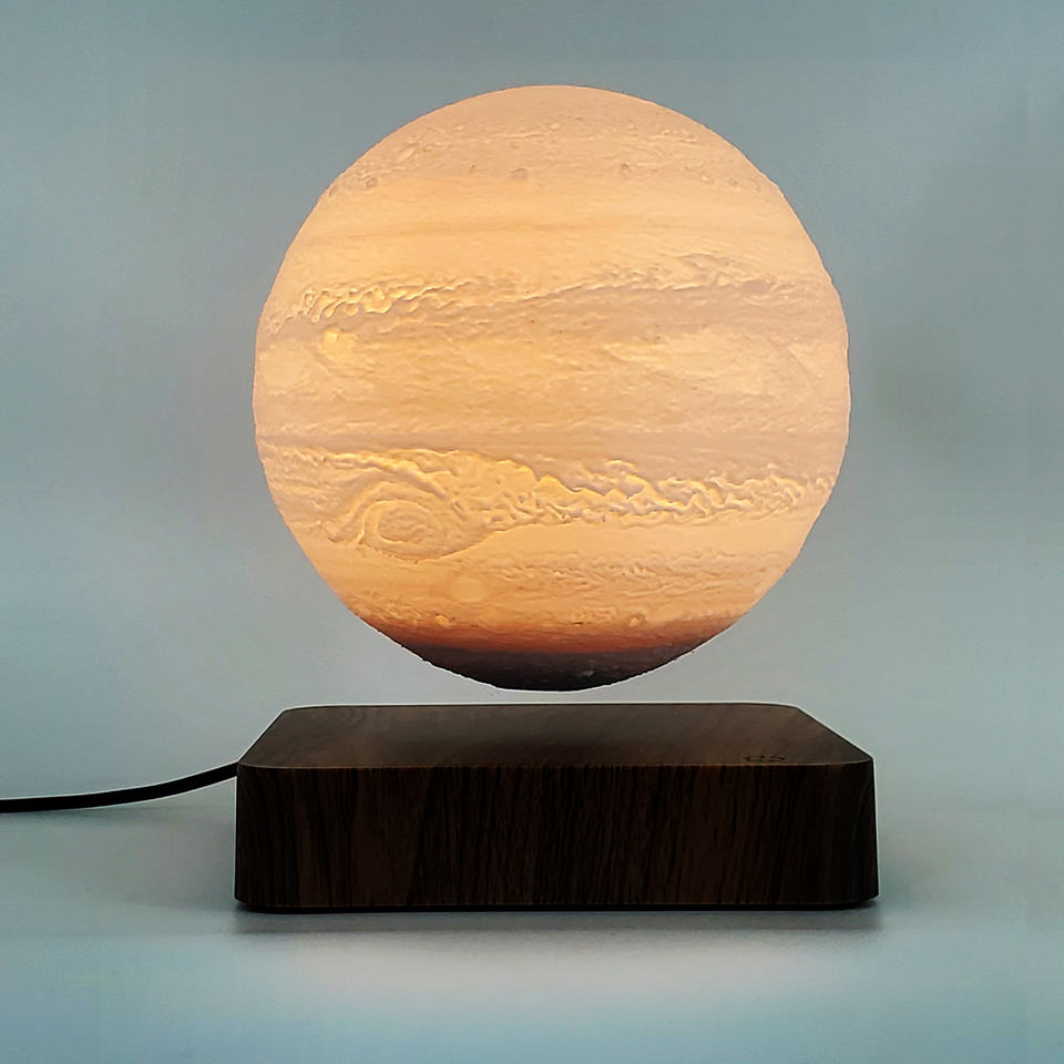 Hot Sales Magnetic Levitating Saturn Lamp Table Light  for Gift Home Decoration