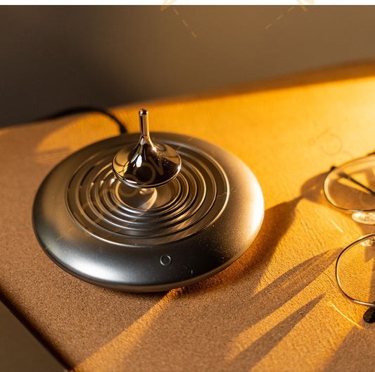 Magnetic Levitation Floating Spinning Top Show Interactive Science Desk Toy Stress Relief Gift Magnetic Levitation