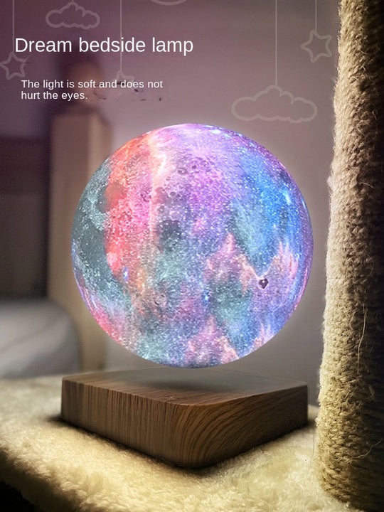 Smart Home Smart Home Moon Lamp LED Powered With Stand Starry Lamp Bedroom Decor Kids Gift Moon Lamp