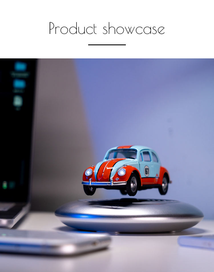 Car Model Magnetic Levitating Creative Home Office Collectible Gift Levitating Car Model Magnetic Levitating