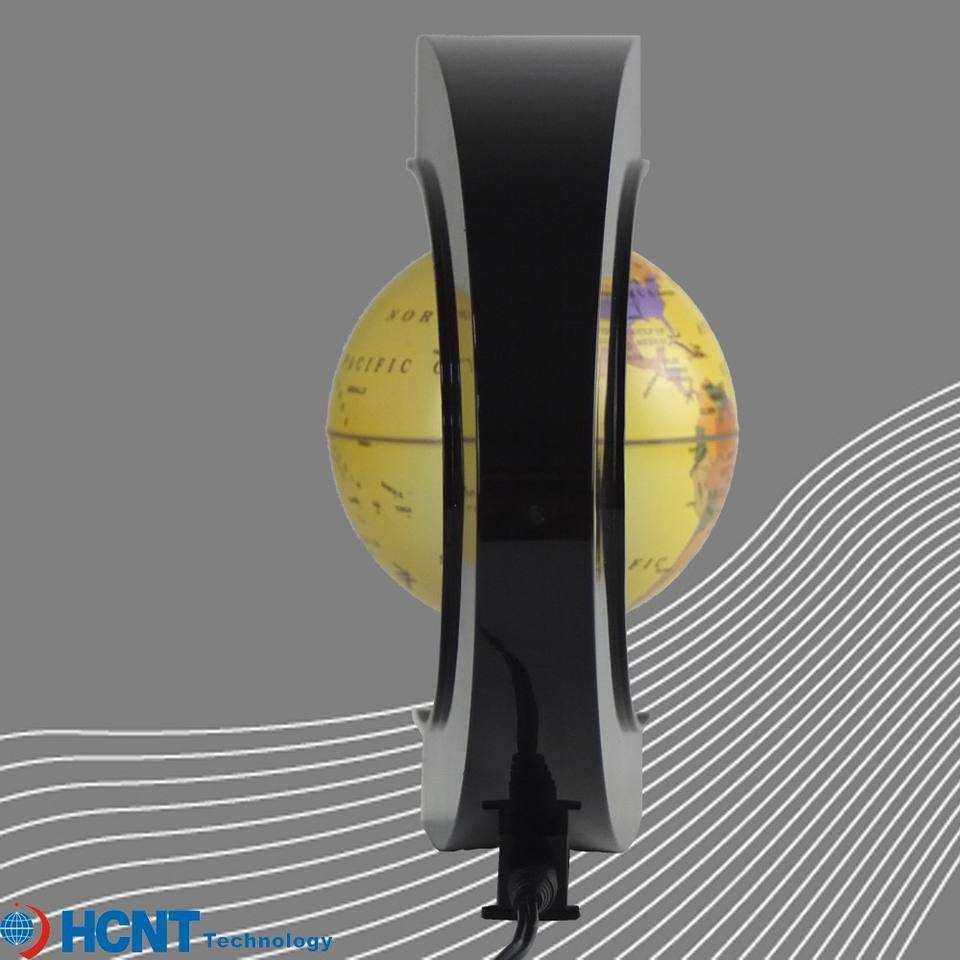 The Magnetic Levitation 3d Globe of the World