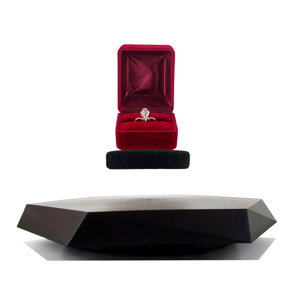 HCNT Magnetic Levitating Display Stand for Model and Jewelry Elegant Baptism Fitting Magnetic Levitation Display Stand