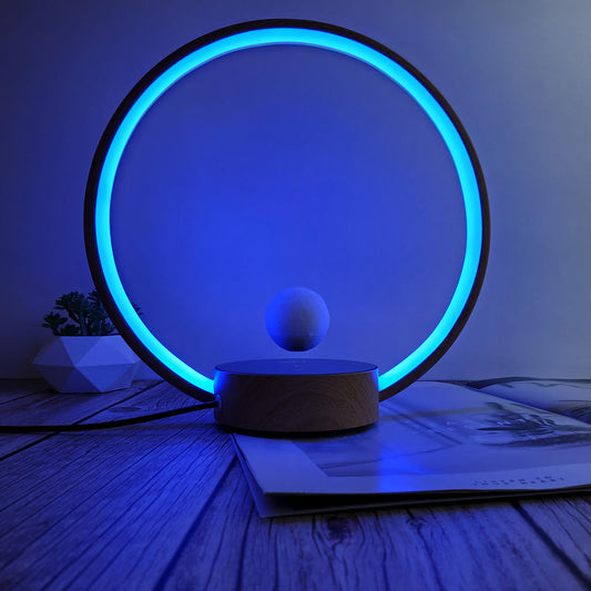 Magnetic Levitating LED IP44 Desk Lamp Floating Table Lamp for Home Decoration and Christmas Gift