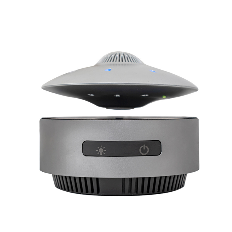 HCNT Auto-Rise Levitation Portable UFO Speaker with Wireless 3D Sound Perfect Gift for Home Office Middle Sized for Living Room