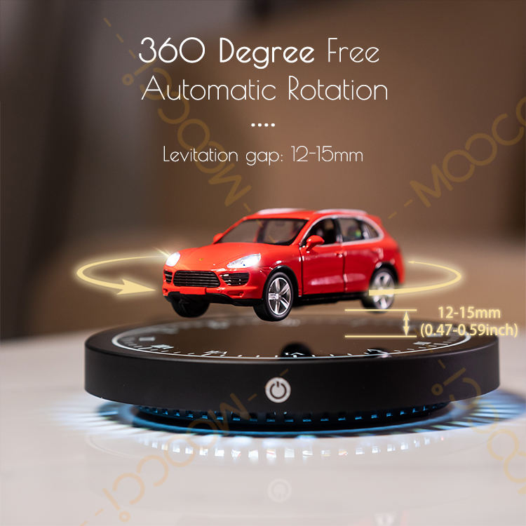 1:36 Double Opening Doors P-Car Model Stylish Desktop Decoration Gifts Magnetic Levitation Floating Diecast Car for Enthusiasts