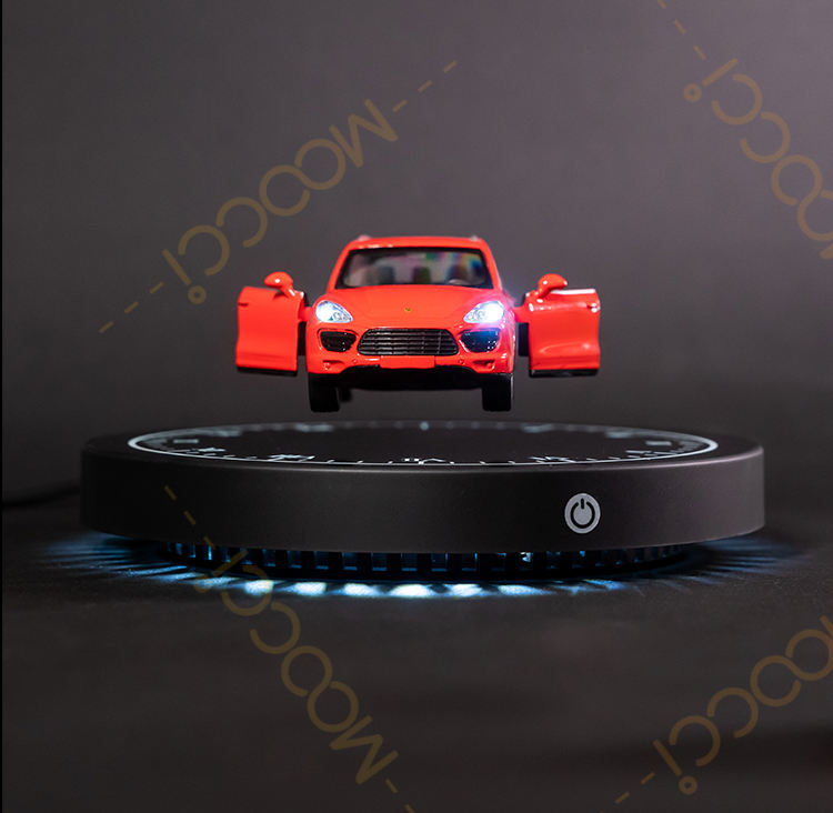 1:36 Double Opening Doors P-Car Model Stylish Desktop Decoration Gifts Magnetic Levitation Floating Diecast Car for Enthusiasts